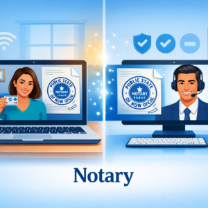 Remote Online Notary By BlueNotary