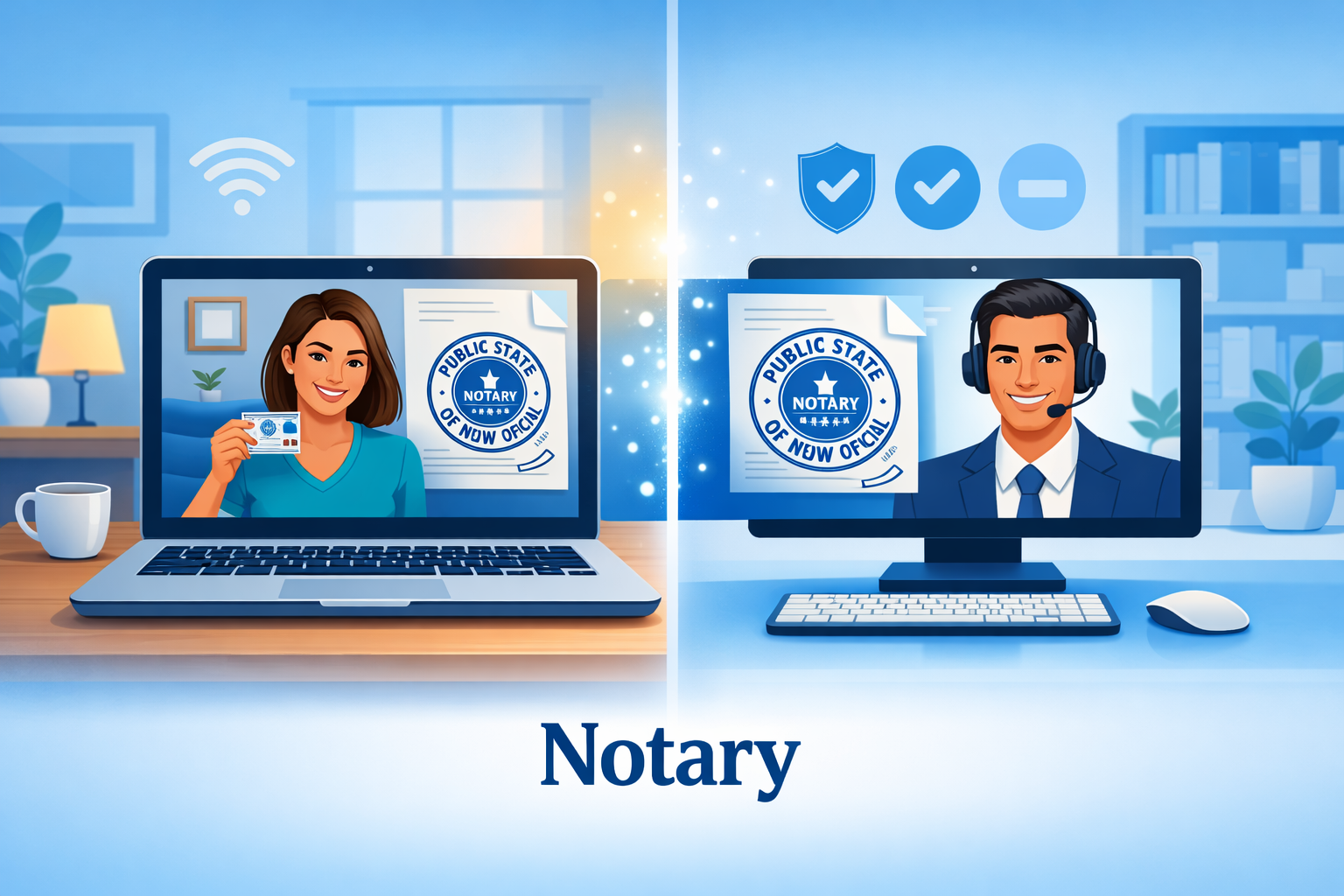 Remote Online Notary By BlueNotary